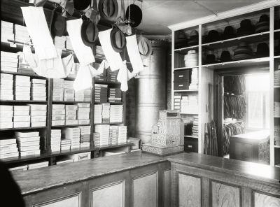 Esplings affär interiör.