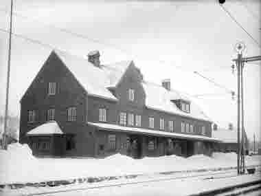 Kiruna Järnvägstation.