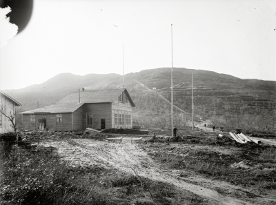 Gamla ångköket på Ön år 1901. Byggnaden brann ner 1903