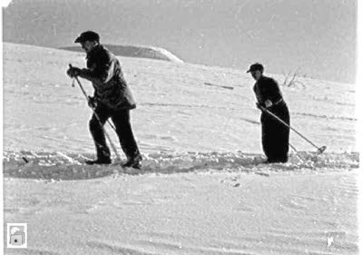 Ute på skidtur