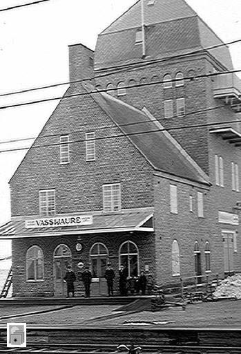 Stationshuset i Vassijaure.