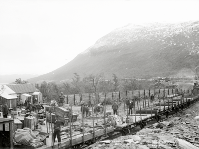 Proviantförråd vid Rapasjokk.