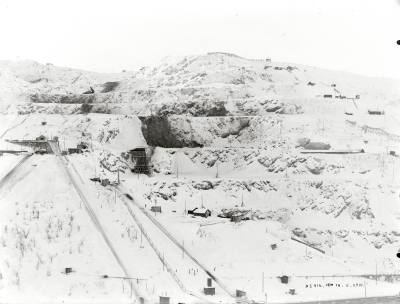 Kiirunavaara 10 Februari 1910.