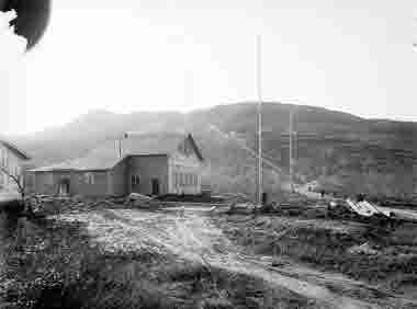 Gamla ångköket på Ön år 1901. Byggnaden brann ner 1903