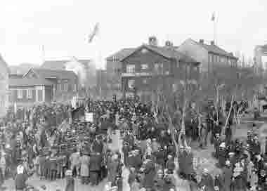  Demonstration den 1:a maj 1926.