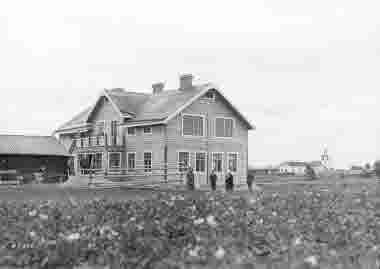 Arbetsstugan i Vittangi den 20 augusti 1913.