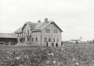 Arbetsstugan i Vittangi den 20 augusti 1913.
