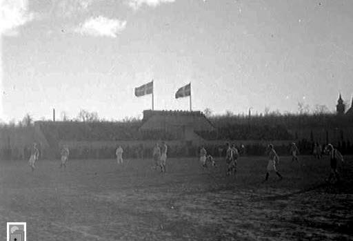Fotbolsplan vid Thulegatan-Kyrkogatan 1932