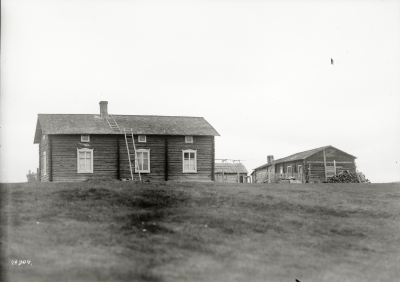 Tilltänkta arbetsstugan i Vittangi den 20 augusti 1913.