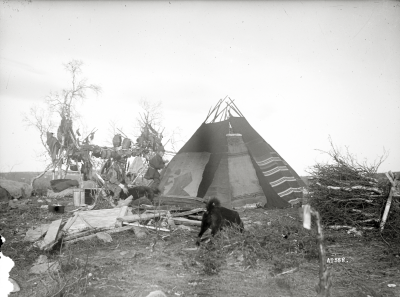 Henrikssons boställe, Nuotjamajaure, den 12 juni 1911.