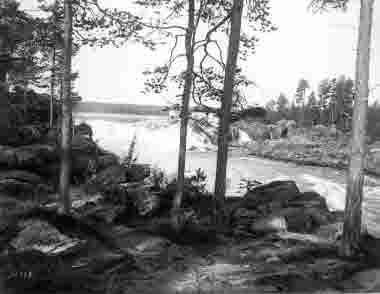 Motiv från Kaitumkortje, Jokkmokk den 4 september 1913.