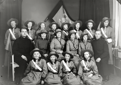 Frälsningssoldat,scouter.
