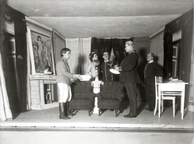 Teaterstycke under uppförande