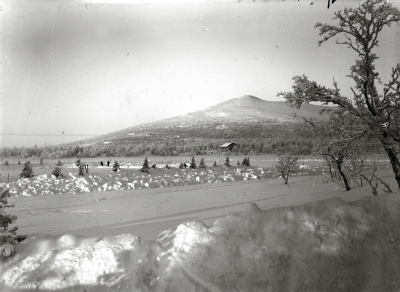 Luossavaara i vinterskrud 1902.