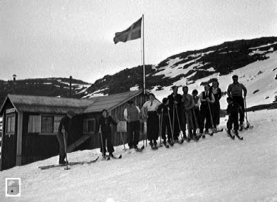 På skidtur i fjällen