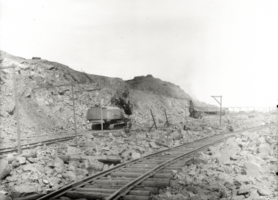 Lastskopor i Kiirunavaara 