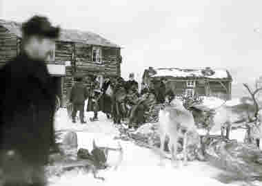 Proviantering i nord-Norge år 1914.