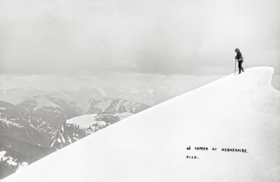 På toppen av Kebnekaise, 23 juli 1906