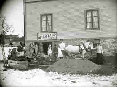 Billströms Kött & Fläsk affär, Kiruna.